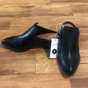 Black mules with studs from Target. New with tags.